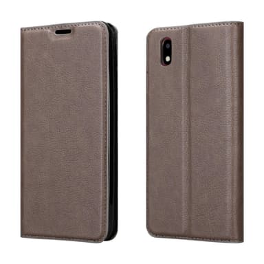 ZTE Blade A3 2020 Suojakuori Lompakkokotelo (Ruskea)