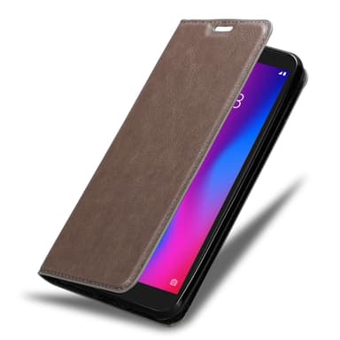 ZTE Blade A3 2020 Suojakuori Lompakkokotelo (Ruskea)