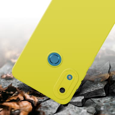 Huawei Y6 2019 Suojakuori Kotelo (Keltainen)