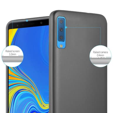 Samsung Galaxy A7 2018 Suojakuori Kotelo (harmaa)