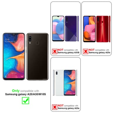 Suojakuori Samsung Galaxy A20 / A30 / M10s Kotelo