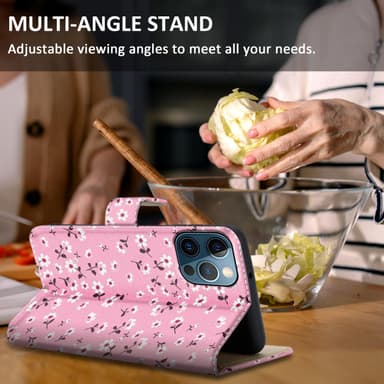 iPhone 12 PRO MAX Suojakuori Lompakkokotelo