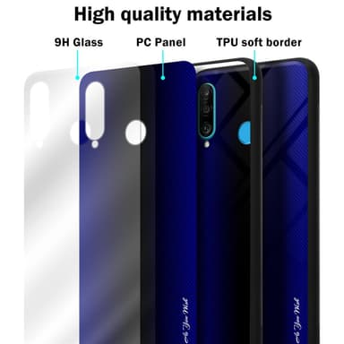 Huawei P30 LITE Suojakuori Kotelo (Violetti)