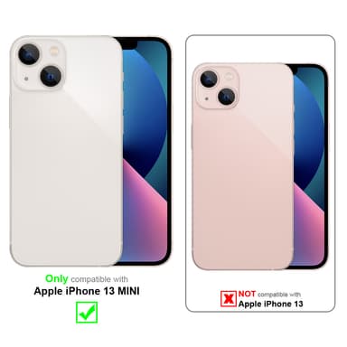iPhone 13 MINI Suojakuori Kotelo (Punainen)