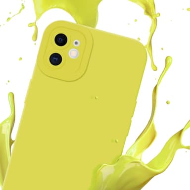 iPhone 12 Suojakuori Kotelo (Keltainen)