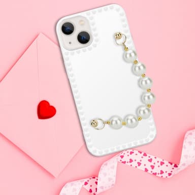 iPhone 13 MINI Suojakuori Kotelo (Valkoinen)