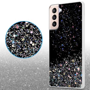 Samsung Galaxy S21 PLUS Suojakuori Kotelo (Musta)