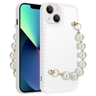 iPhone 13 MINI Suojakuori Kotelo (Valkoinen)