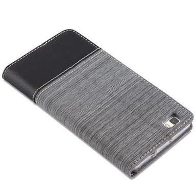 Huawei P8 LITE 2015 Suojakuori Lompakkokotelo (harmaa)
