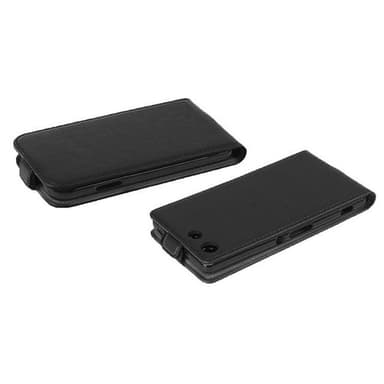 Sony Xperia M5 Suojakuori Lompakkokotelo (Musta)