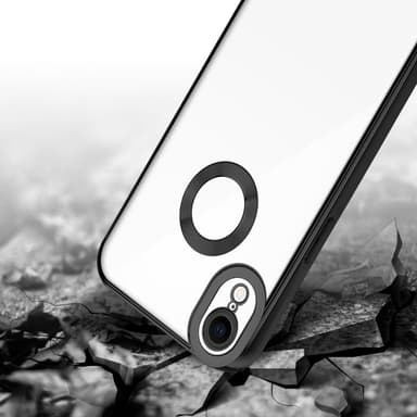 iPhone XR Suojakuori Kotelo (Läpinäkyvä)