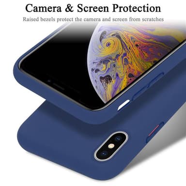 iPhone X / XS Suojakuori Kotelo Case (Sininen)