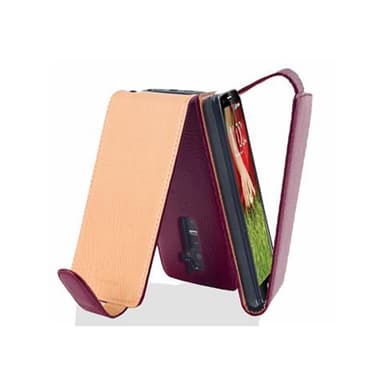 LG G2 Suojakuori Lompakkokotelo (Violetti)