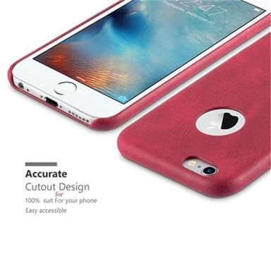 iPhone 6 / 6S Suojakuori Case Kotelo (Punainen)