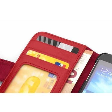 Samsung Galaxy NOTE 3 NEO Suojakuori Kotelo (Punainen)