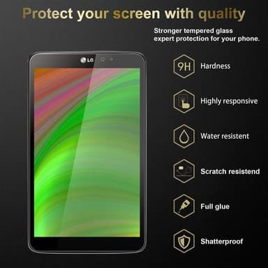 LG G Pad 8.3 Näytönsuoja Karkaistu lasi Suojakalvo