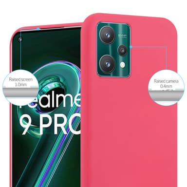 Suojakuori Realme 9 4G / 9 PRO+ Kotelo (Punainen)