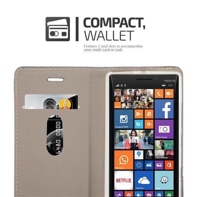 Nokia Lumia 929 / 930 Suojakuori Lompakkokotelo