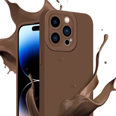 iPhone 14 PRO Suojakuori Kotelo (Ruskea)