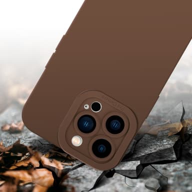 iPhone 14 PRO Suojakuori Kotelo (Ruskea)
