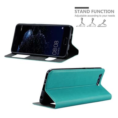 Lompakkokotelo Huawei P10 PLUS Case (Turkoosi)