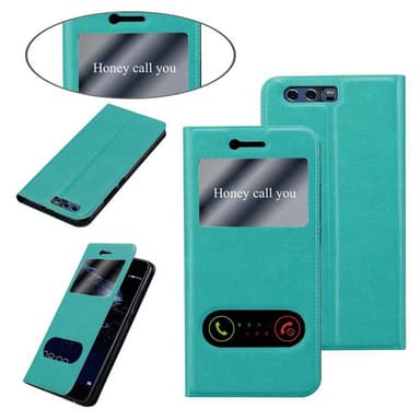 Lompakkokotelo Huawei P10 PLUS Case (Turkoosi)