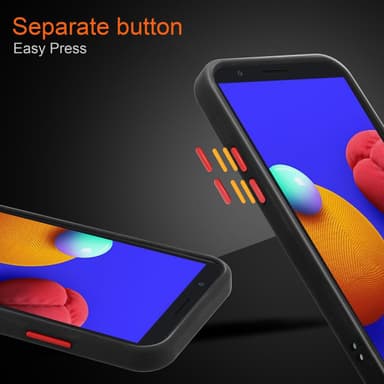Samsung Galaxy A01 CORE Suojakuori Kotelo (Läpinäkyvä)