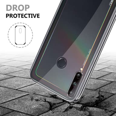 Huawei P40 LITE E Suojakuori Cover (Läpinäkyvä)