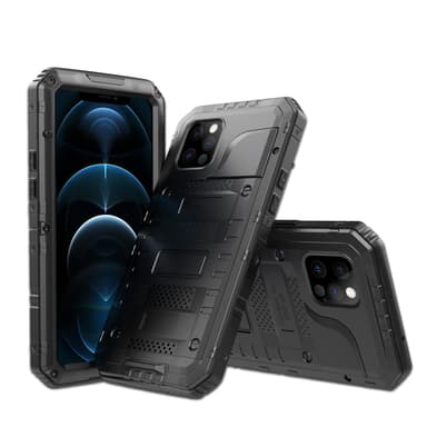 iPhone 12 PRO Suojakuori Kuoret (Musta)