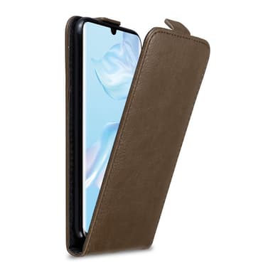 Huawei P30 PRO Suojakuori Lompakkokotelo (Ruskea)