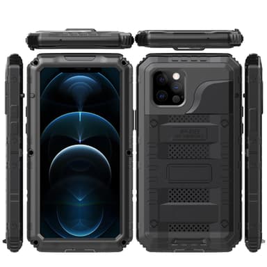 iPhone 12 PRO Suojakuori Kuoret (Musta)