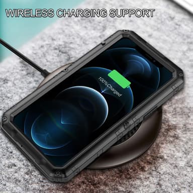 iPhone 12 PRO Suojakuori Kuoret (Musta)