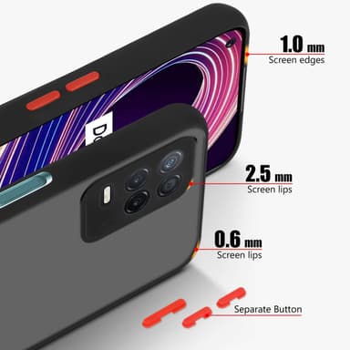 Realme 8 5G / V13 / Q3 / Q3i / Narzo 30 5G Suojakuori