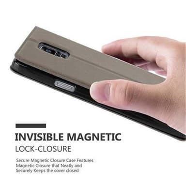 Lompakkokotelo Samsung Galaxy NOTE 4 Case (Ruskea)