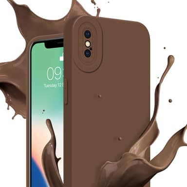 iPhone XS MAX Suojakuori Kotelo (Ruskea)