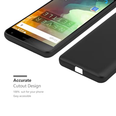 OnePlus ONE Suojakuori Kotelo (Musta)