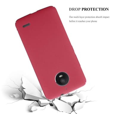 Motorola MOTO E4 Suojakuori Kotelo Case (Punainen)