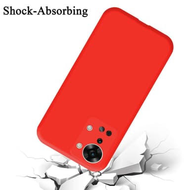 OnePlus Nord 2T Suojakuori Kotelo Case (Punainen)