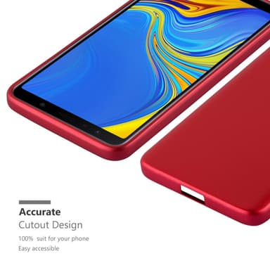 Samsung Galaxy A7 2018 Suojakuori Kotelo (Punainen)