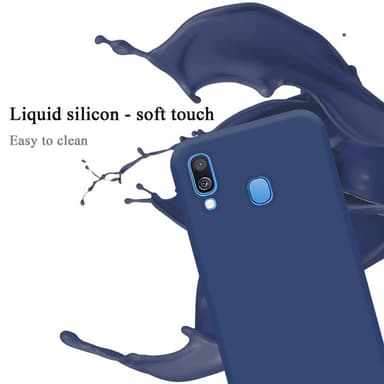 Samsung Galaxy A40 Suojakuori Kotelo (Sininen)