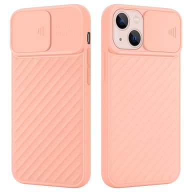 iPhone 13 Case Suojakuori Cover (Vaaleanpunainen)