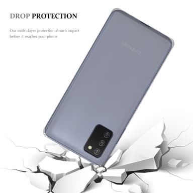 Samsung Galaxy A03s Suojakuori Kotelo (Läpinäkyvä)