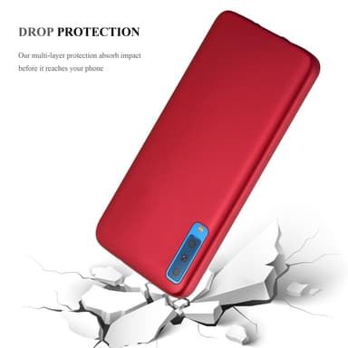 Samsung Galaxy A7 2018 Suojakuori Kotelo (Punainen)