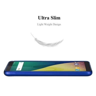 WIKO VIEW XL Suojakuori Kotelo (Sininen)