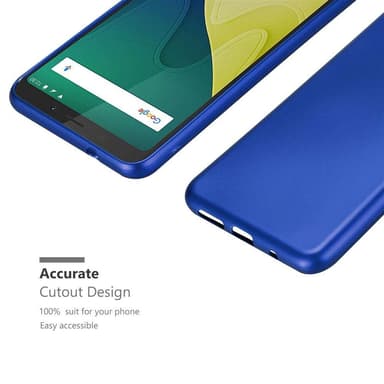 WIKO VIEW XL Suojakuori Kotelo (Sininen)