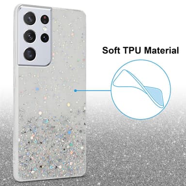 Samsung Galaxy S21 ULTRA Suojakuori Kotelo (Läpinäkyvä)