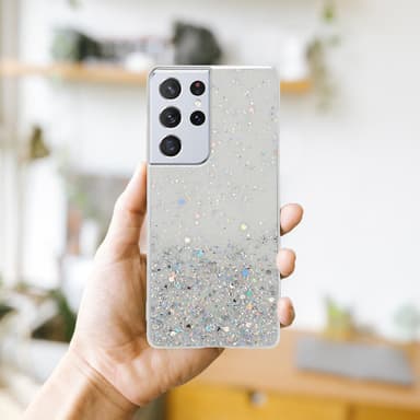 Samsung Galaxy S21 ULTRA Suojakuori Kotelo (Läpinäkyvä)