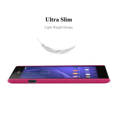 Sony Xperia T3 Suojakuori Kotelo (Vaaleanpunainen)