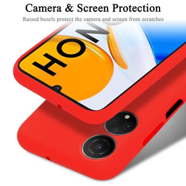 Honor X7 Suojakuori Kotelo Case (Punainen)