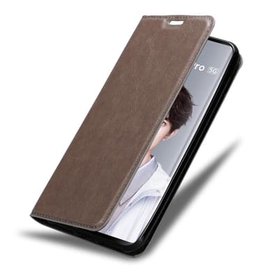 Huawei NOVA 7 PRO 5G Suojakuori Lompakkokotelo (Ruskea)